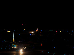 夕暮れの新千歳空港⑦