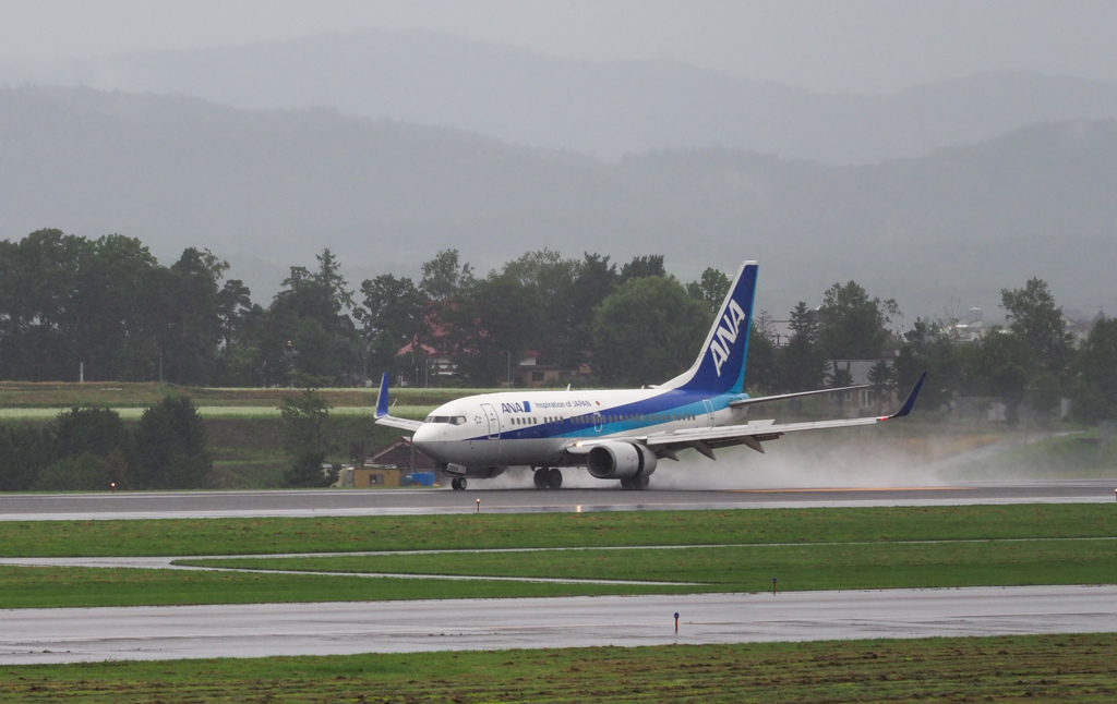 旅の締めは旭川空港にて