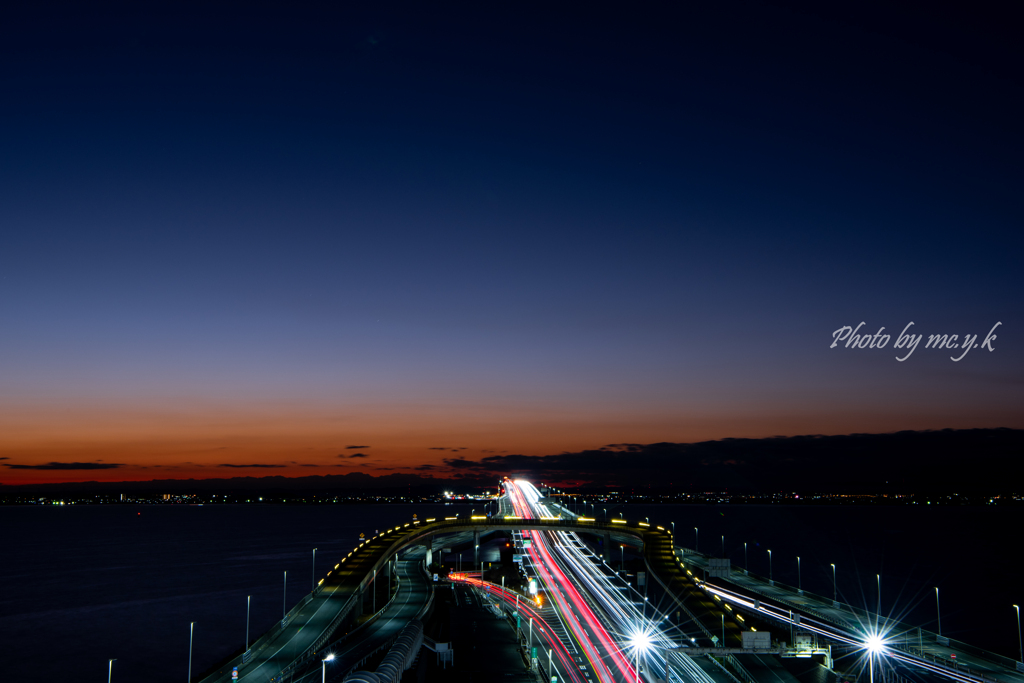 東雲の光跡