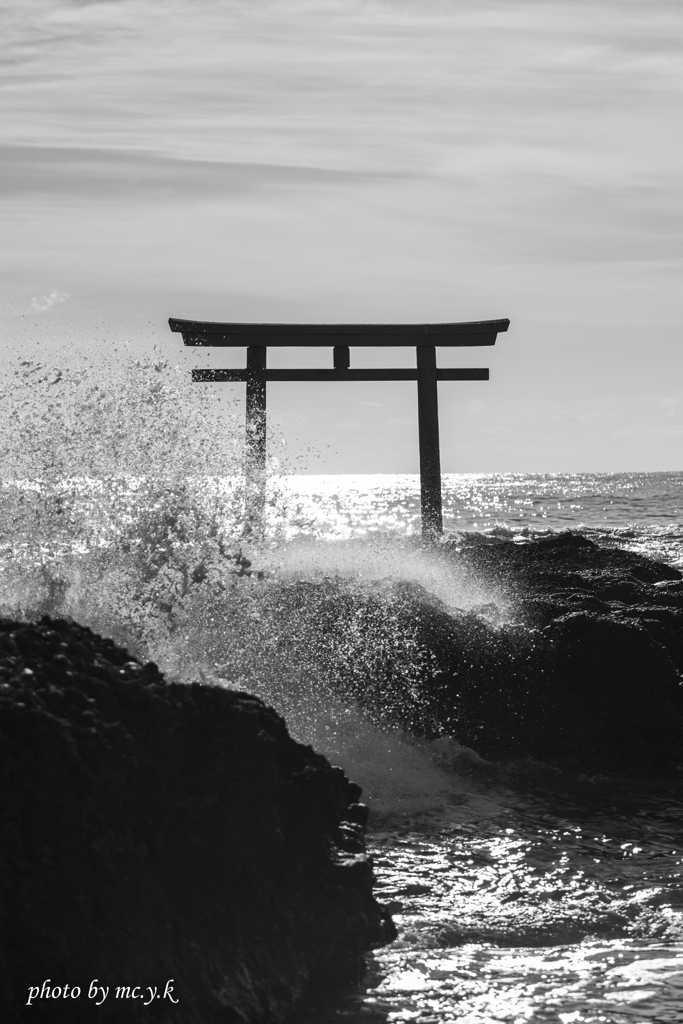 大洗磯前神社海鳥居