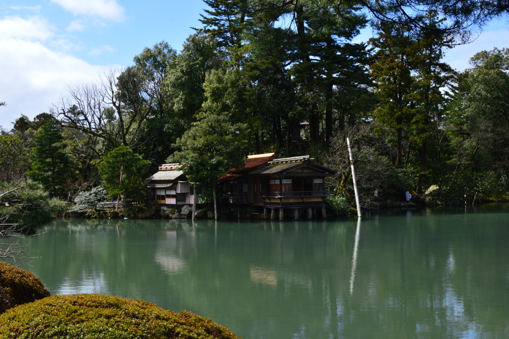 兼六園の池