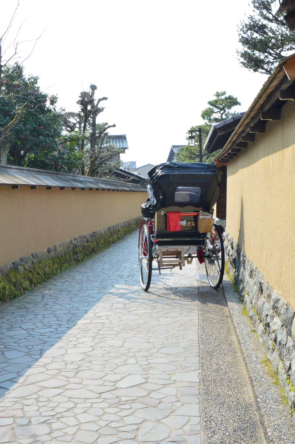 長町武家屋敷と人力車