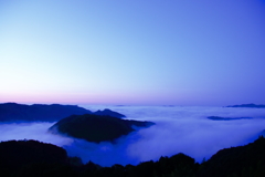 夜明け前の雲海