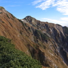 秋晴れの鹿島槍