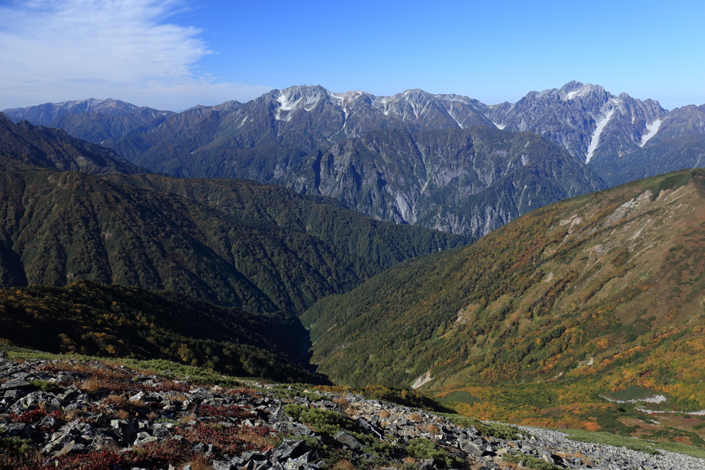 立山を望む