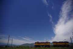 空と機関車