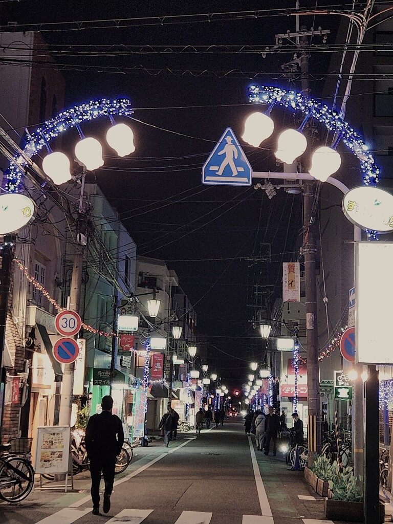 ローカル感漂うイルミ