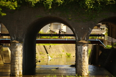 山陽本線三石「煉瓦アーチ橋」