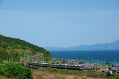 琵琶湖とＳ字