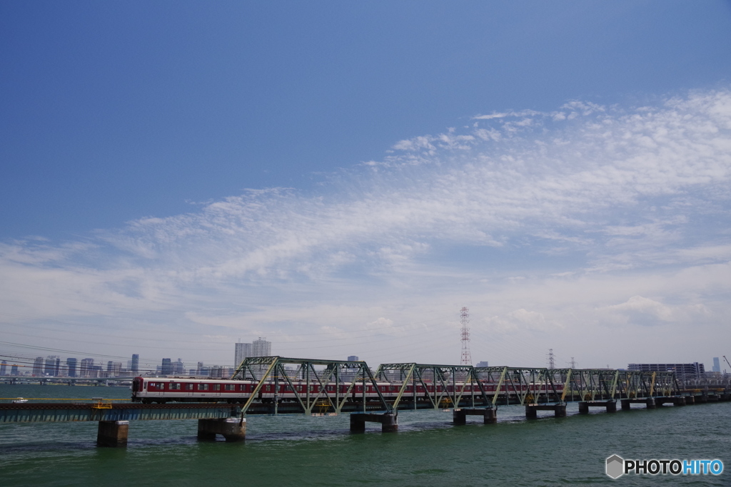 阪神なんば線　淀川橋梁  ①