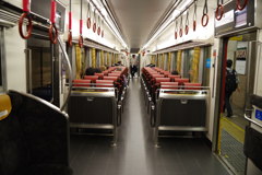 車内風景「京阪」