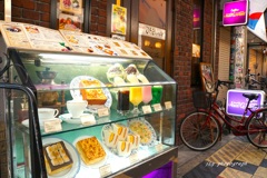 クリームソーダのある喫茶店