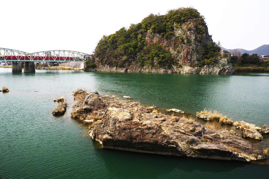 木曽川の風景