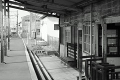 木造駅舎の風景③