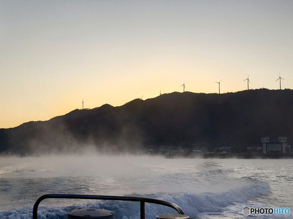 海の湯気