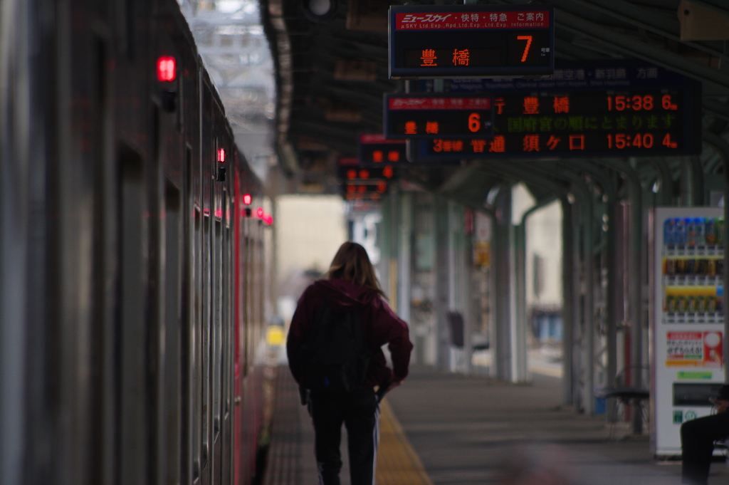 終着駅の風景