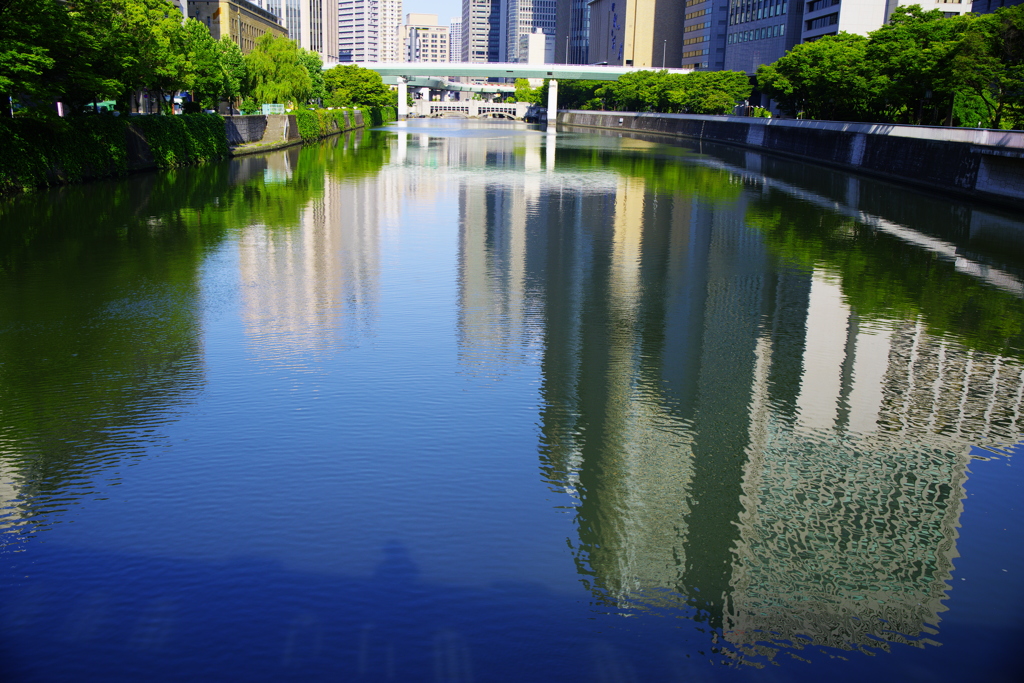 通りすがり「朝の淀屋橋」