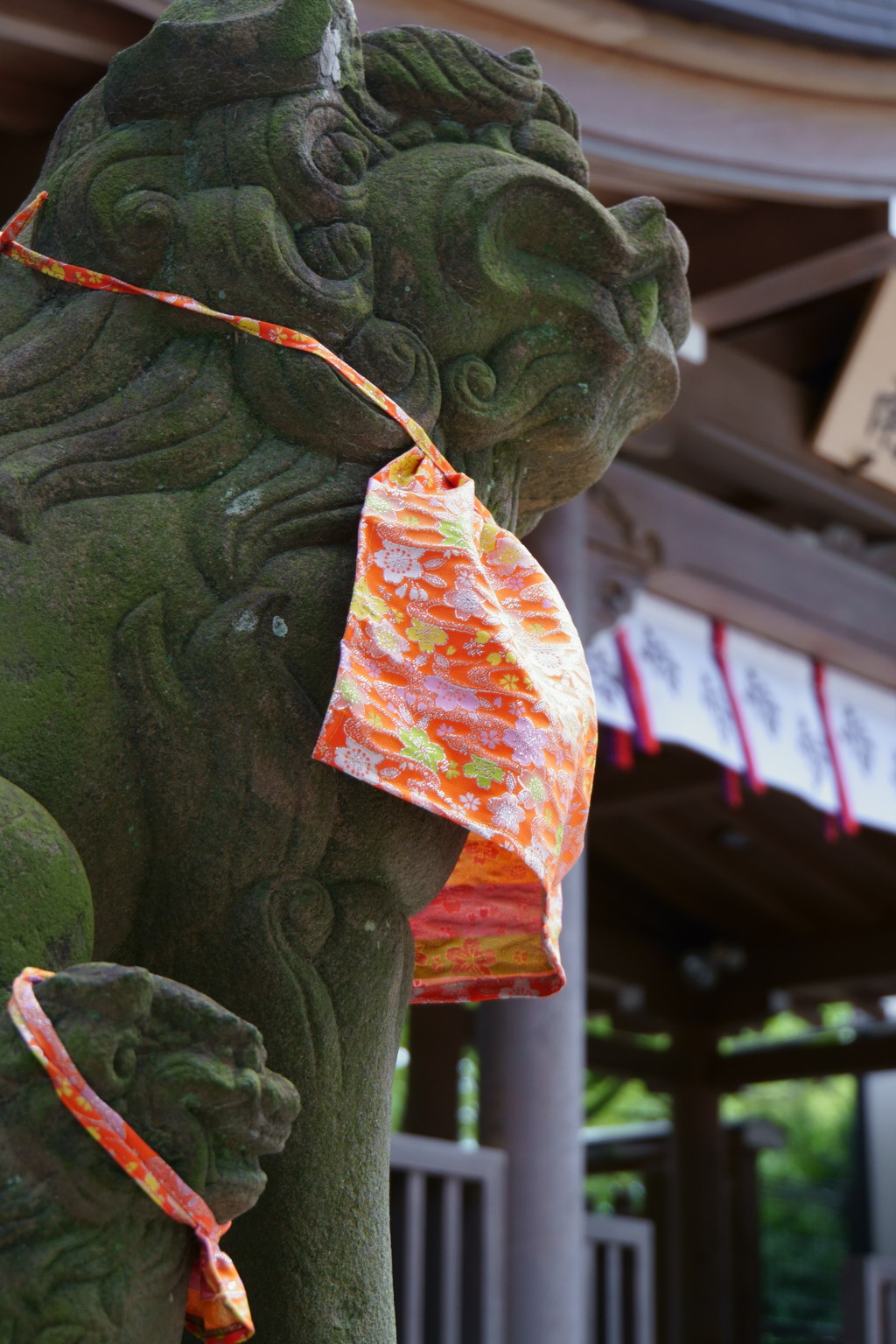 西宮えびす神社「母と子」