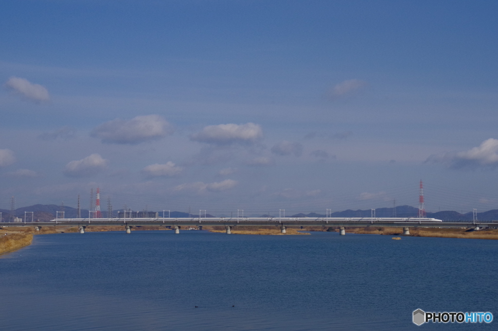 加古川　冬風景