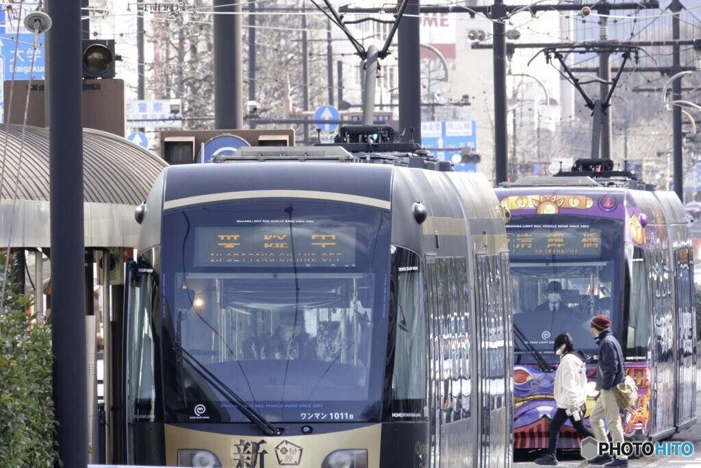 岡山駅前風景
