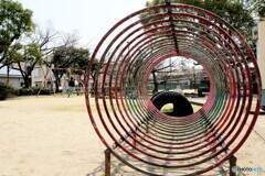 公園で見つけた造形