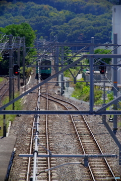 架線とレール