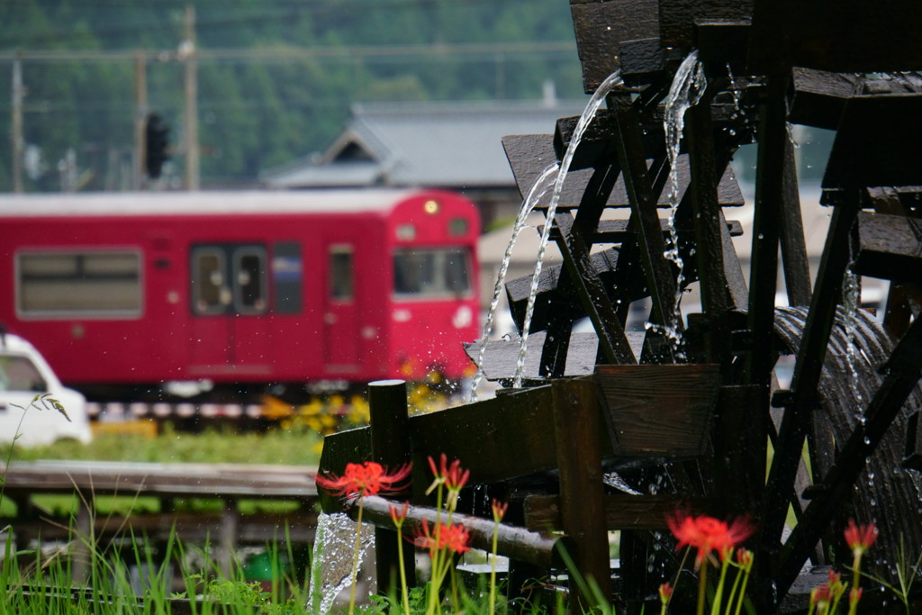 播但線「新野の１０３系①」