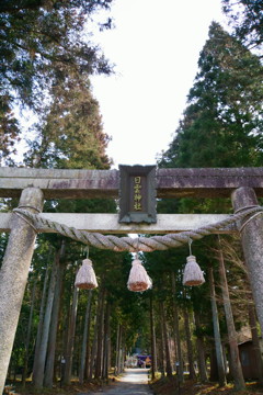 日雲神社参道