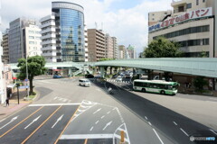 加納町交差点風景