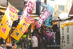 参道の変わらぬ風景