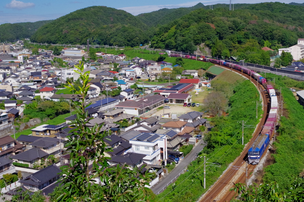 三石大カーブ