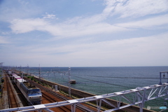 架線鉄柱も入れたスマシオ風景