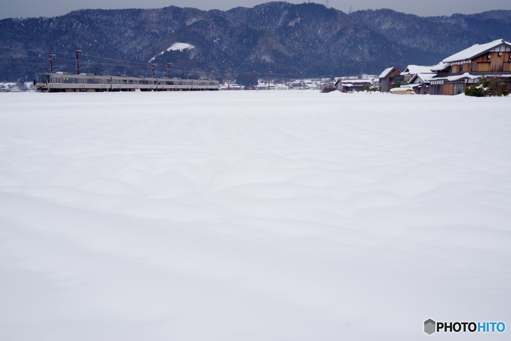 余呉の大カーブ