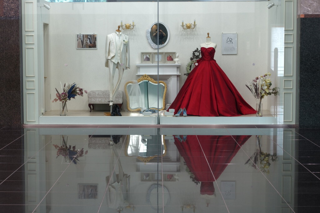 撮影者は鏡の中