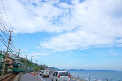 湘南の海と空