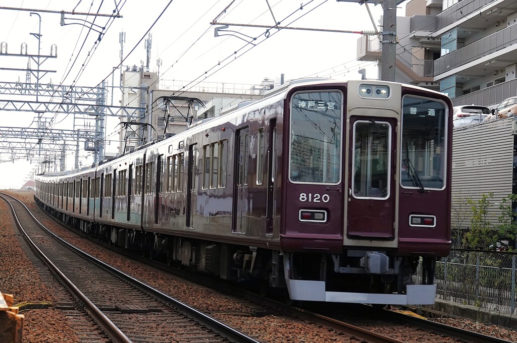 阪急マルーンは色を出すのが難しい　その弐