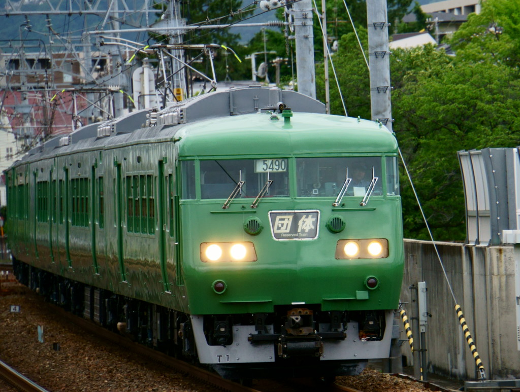 １１７系臨時列車