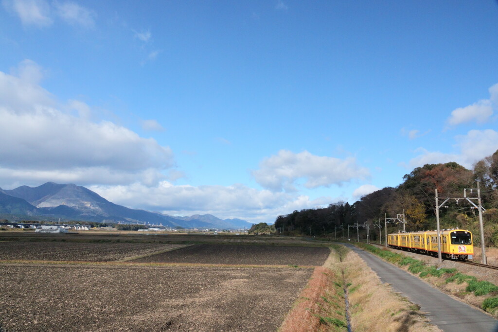 冬の北勢線