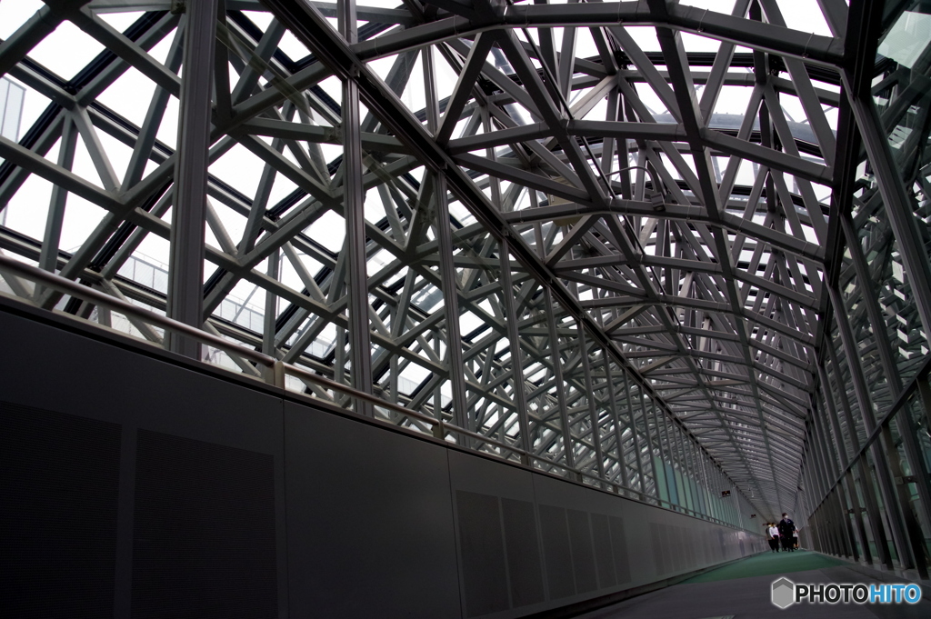 京都駅ビル空中径路