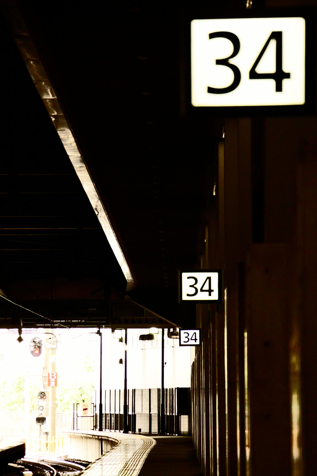 京都駅「３４番乗り場」