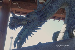 龍が京都タワーを喰う！