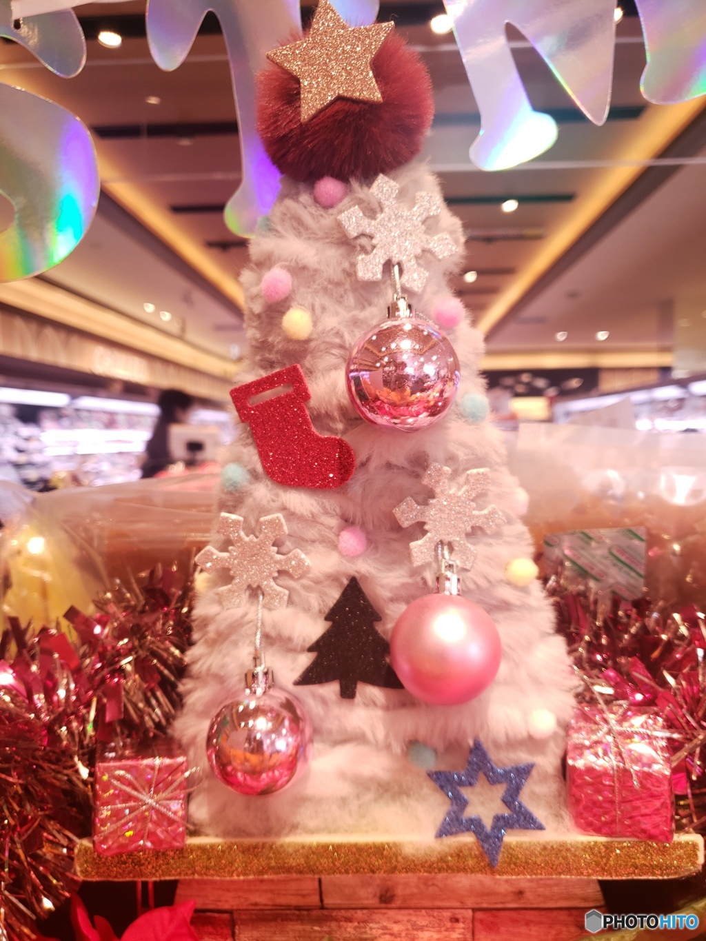 ほっこりする演出　クリスマスツリー