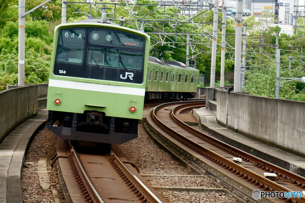 大阪なんばの緑