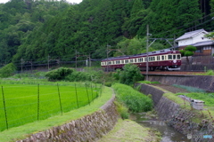 里山鉄道風景