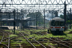 車窓風景「配線」