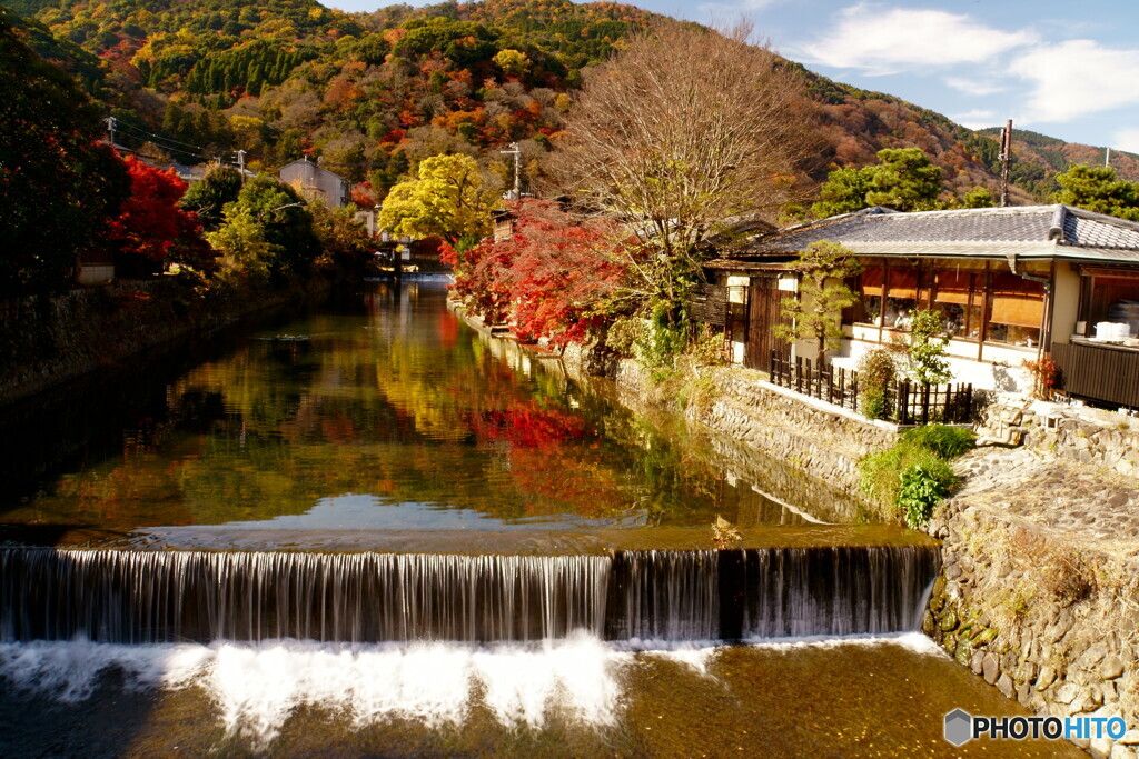 嵐山紅葉の図（手持ちの限界）