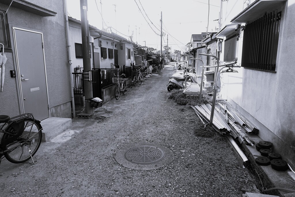 子供の頃遊んだ路地