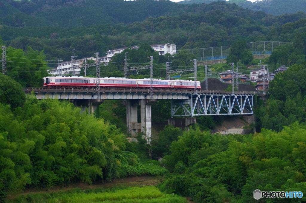 阪和国境の風景