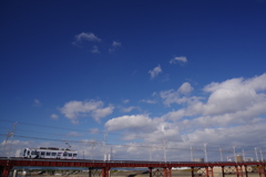 阪堺電車　大和川橋梁