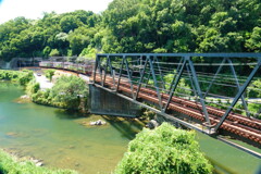 深緑の猪名川